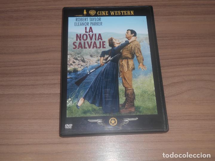Cine: La NOVIA SALVAJE 1&ordf; Edicion WARNER DVD Robert Taylor Eleanor Parker COMO NUEVA