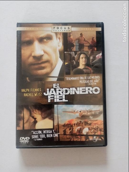 Kino: DVD EL JARDINERO FIEL - RALPH FIENNES (T3)