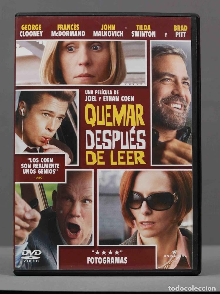 Cinema: DVD. QUEMAR DESPUES DE LEER