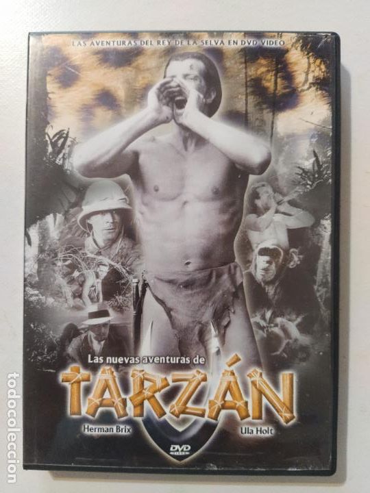 Cin&eacute;ma: DVD LAS NUEVAS AVENTURAS DE TARZAN - HERMAN BRIX, ULA HOLT (U4)