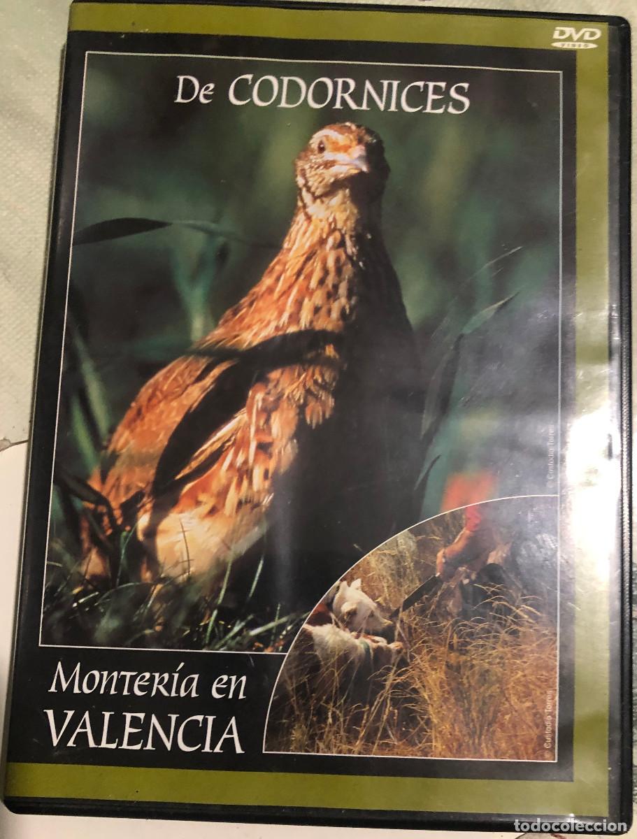 Cine: 2 documentales sobre caza y naturaleza. De codornices, Monter&iacute;a en Valencia. DVD original.