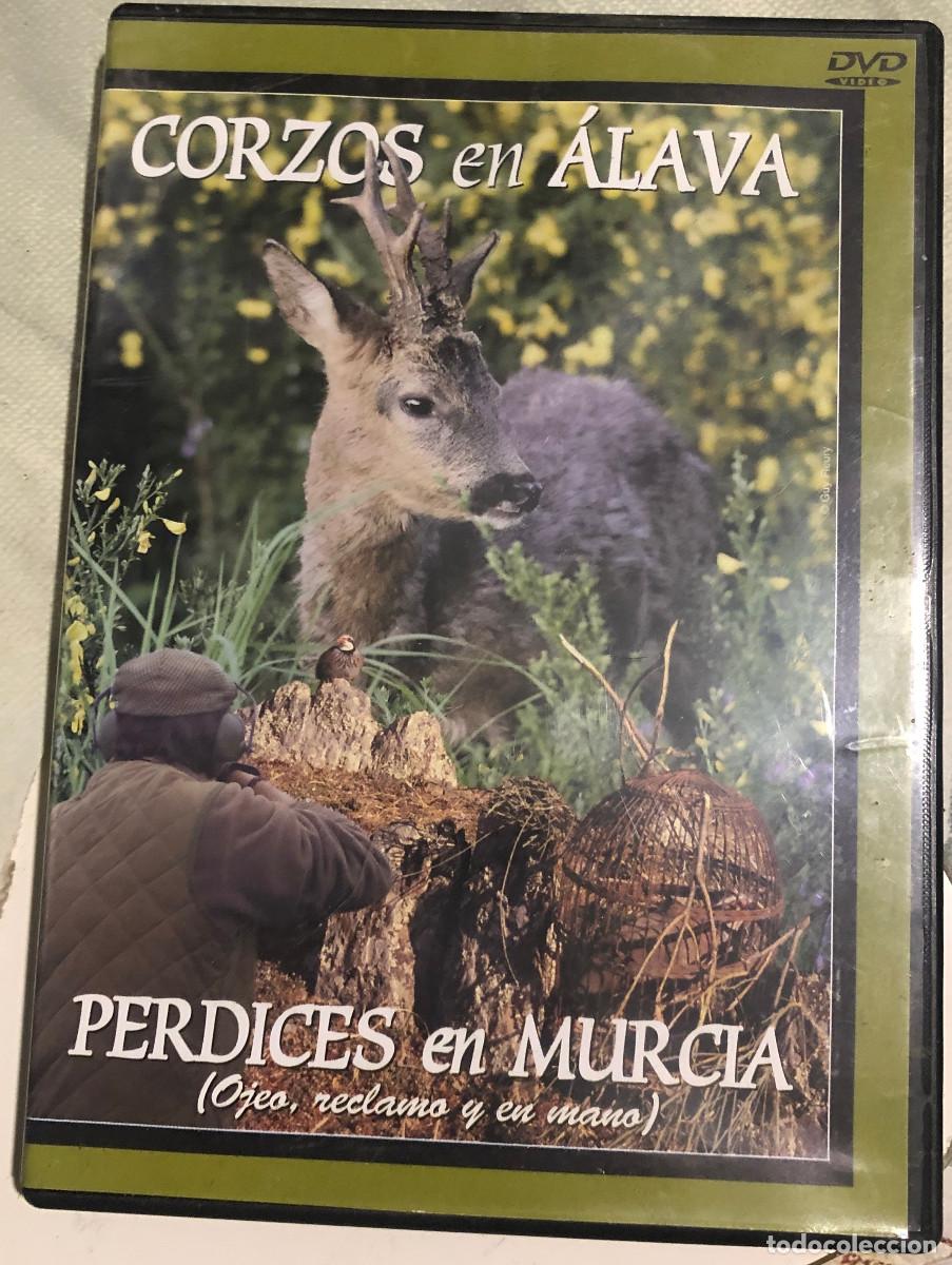 Cine: 2 documentales sobre caza y naturaleza. Corzos en &Aacute;lava, Perdices en Murcia. DVD original.