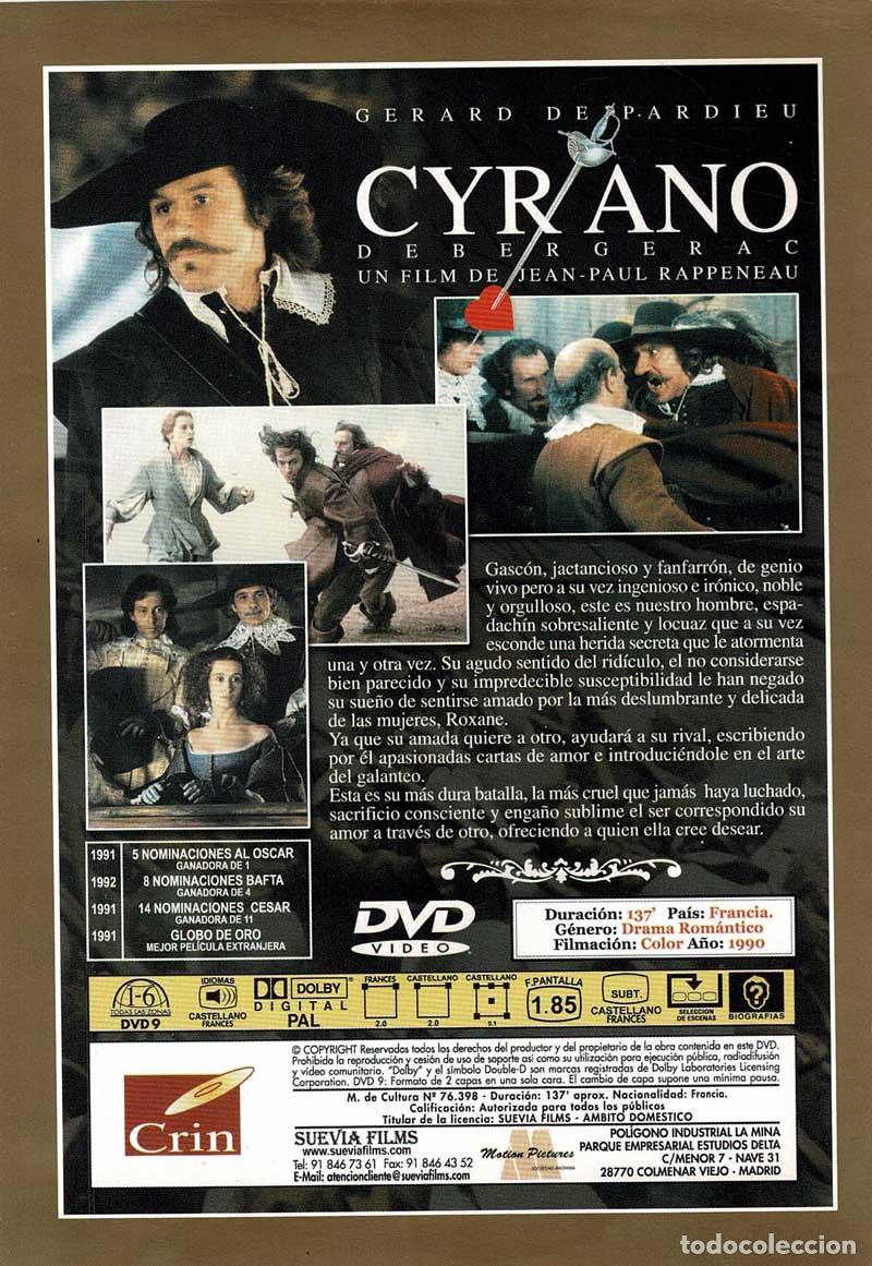 Cine: Cyrano de Bergerac. DVD - Foto 2