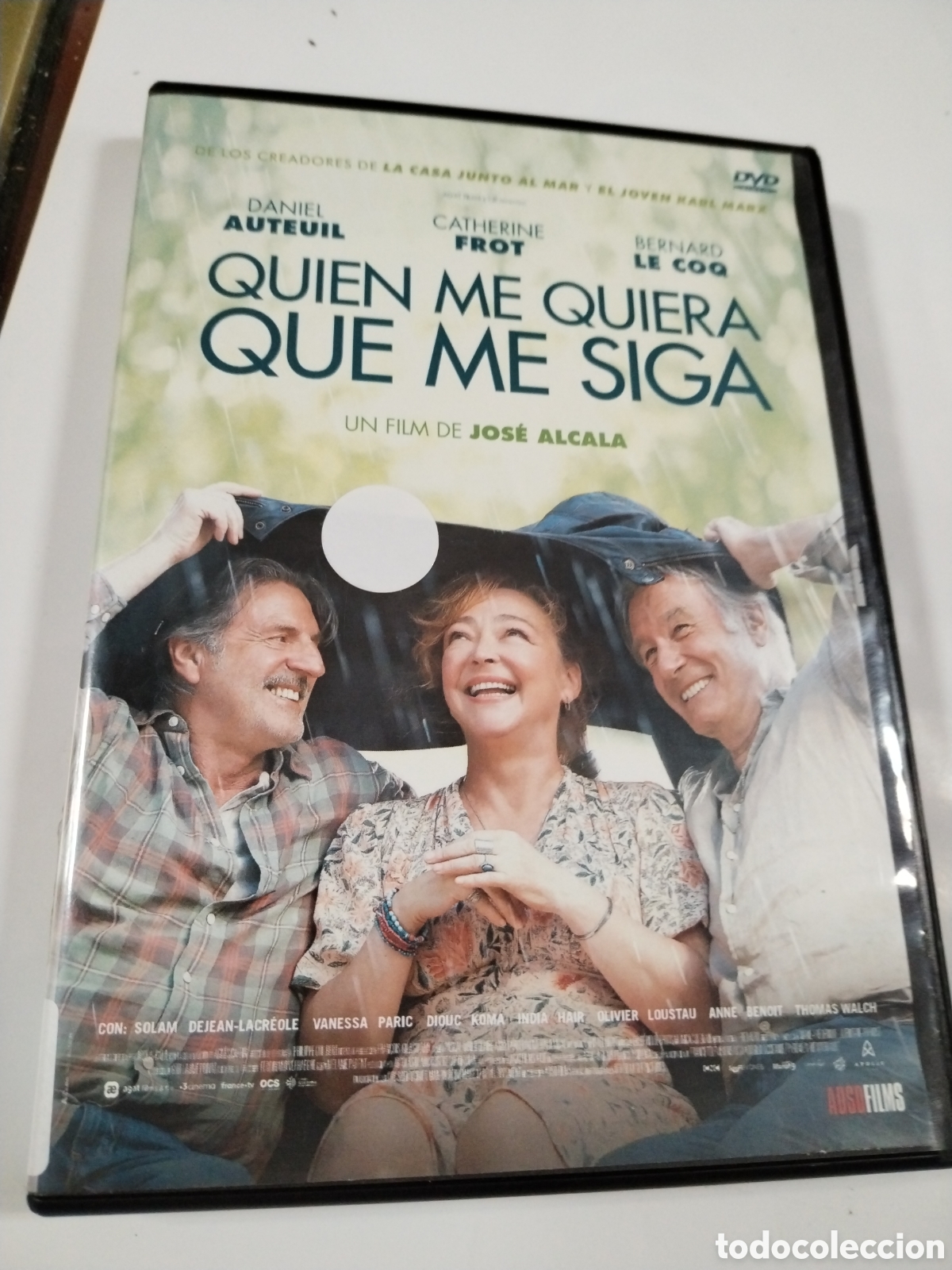 Cine: Quien me Quiera que me Siga. Daniel Auteuil. DVD. MU