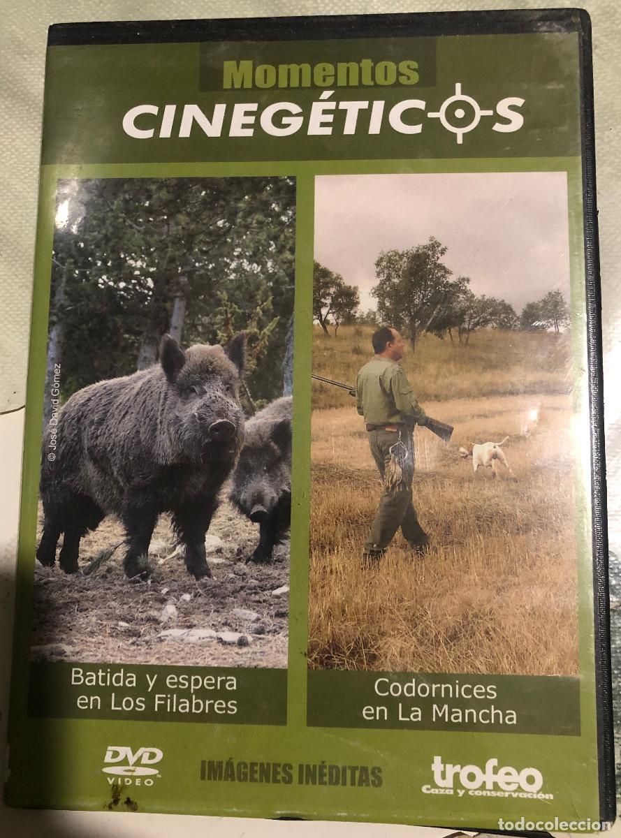 Cine: 2 documentales de caza y naturaleza. Serie 'Momentos Cineg&eacute;ticos', n&ordm; 4. A&ntilde;o 2007. DVD original.