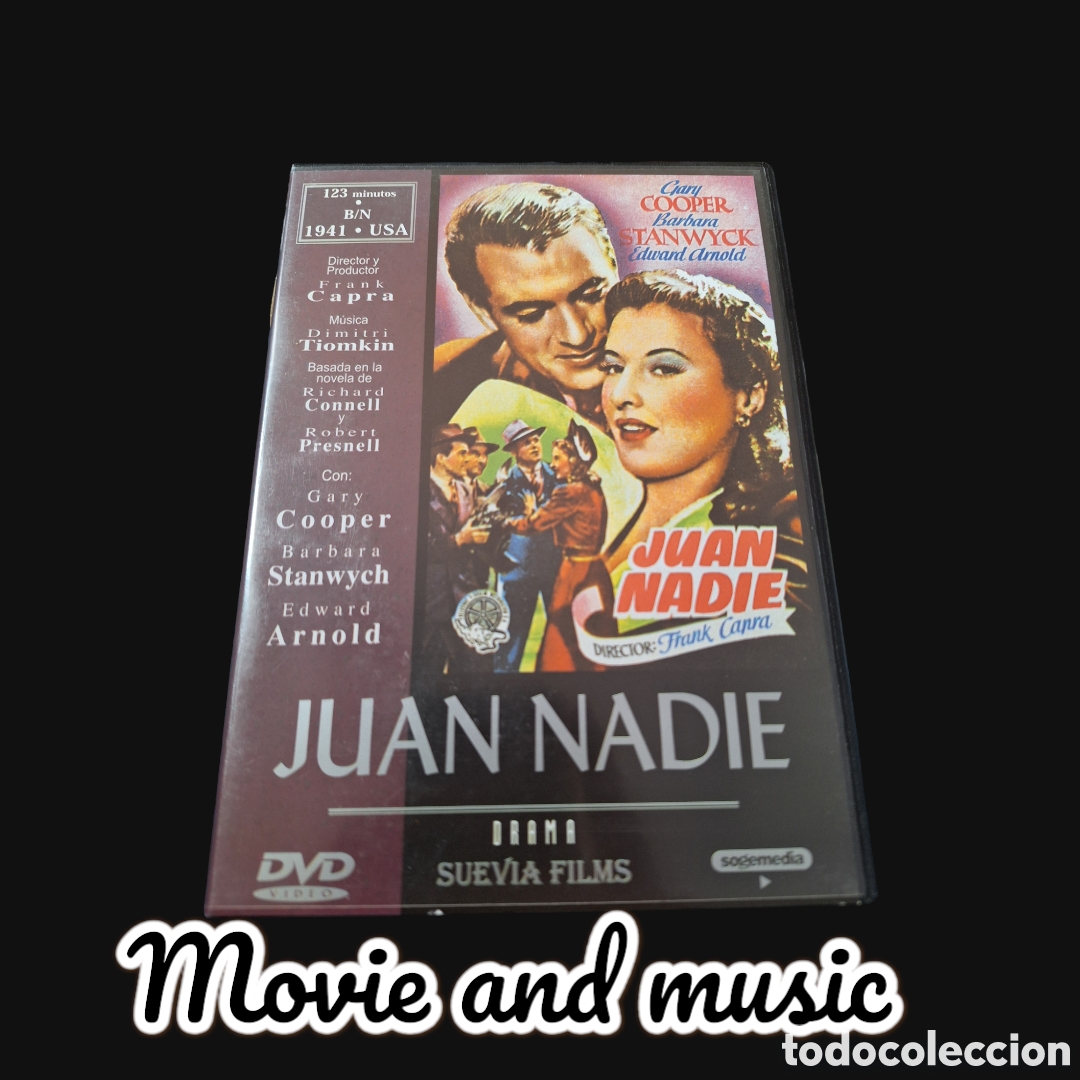 Cinema: S43 Juan nadie DVD SEGUNDAMANO