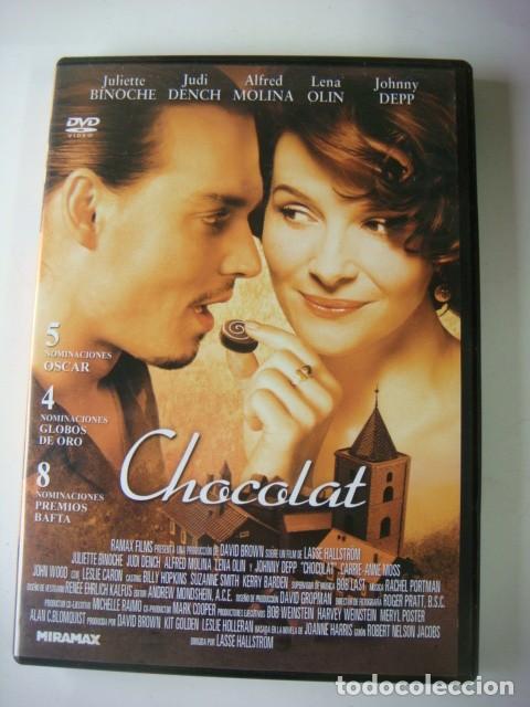 Cinema: D.V.D. DE CHOCOLAT CON JULIETTE BINOCHE-(G)-CAJ-N&ordm;-2