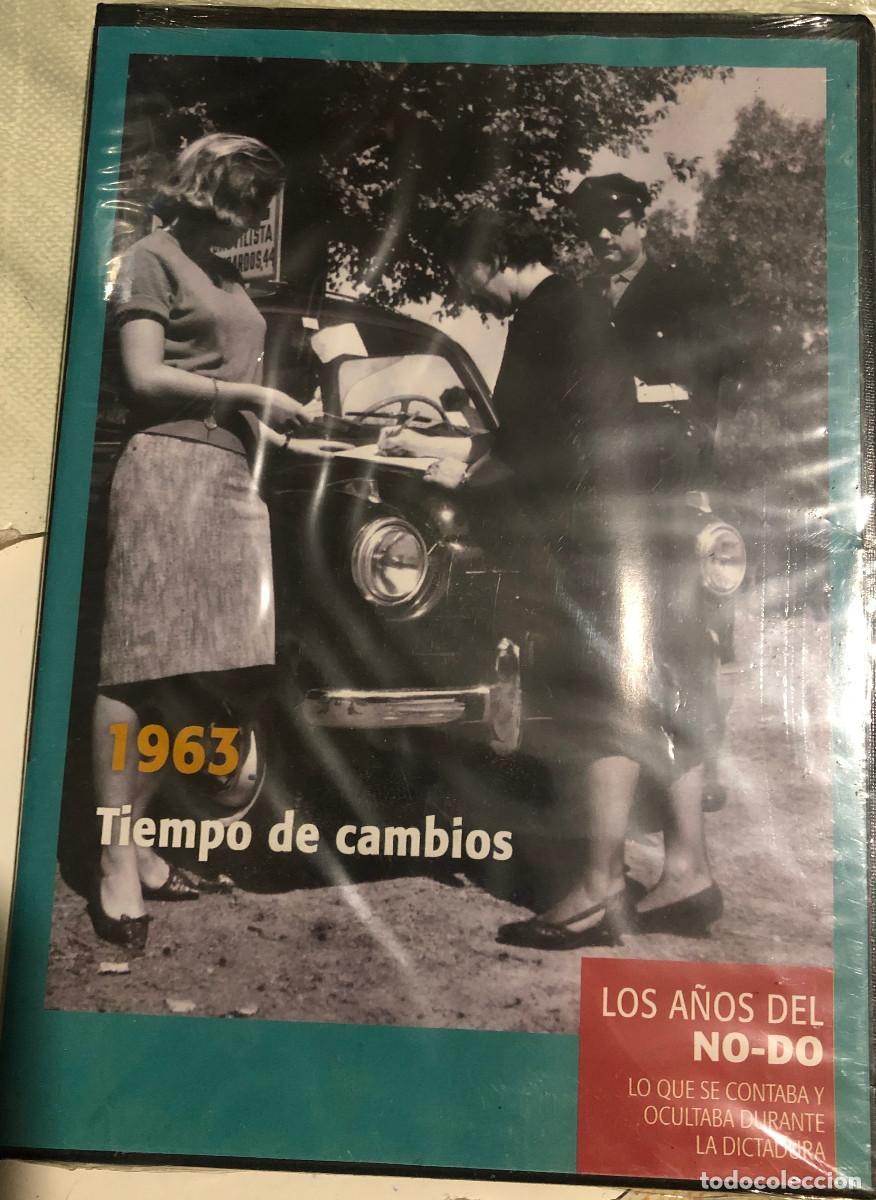Cine: '1963 - Tiempo de cambios'. Serie Los A&ntilde;os del NO-DO, n&ordm; 23. A&ntilde;o 2006. DVD original.