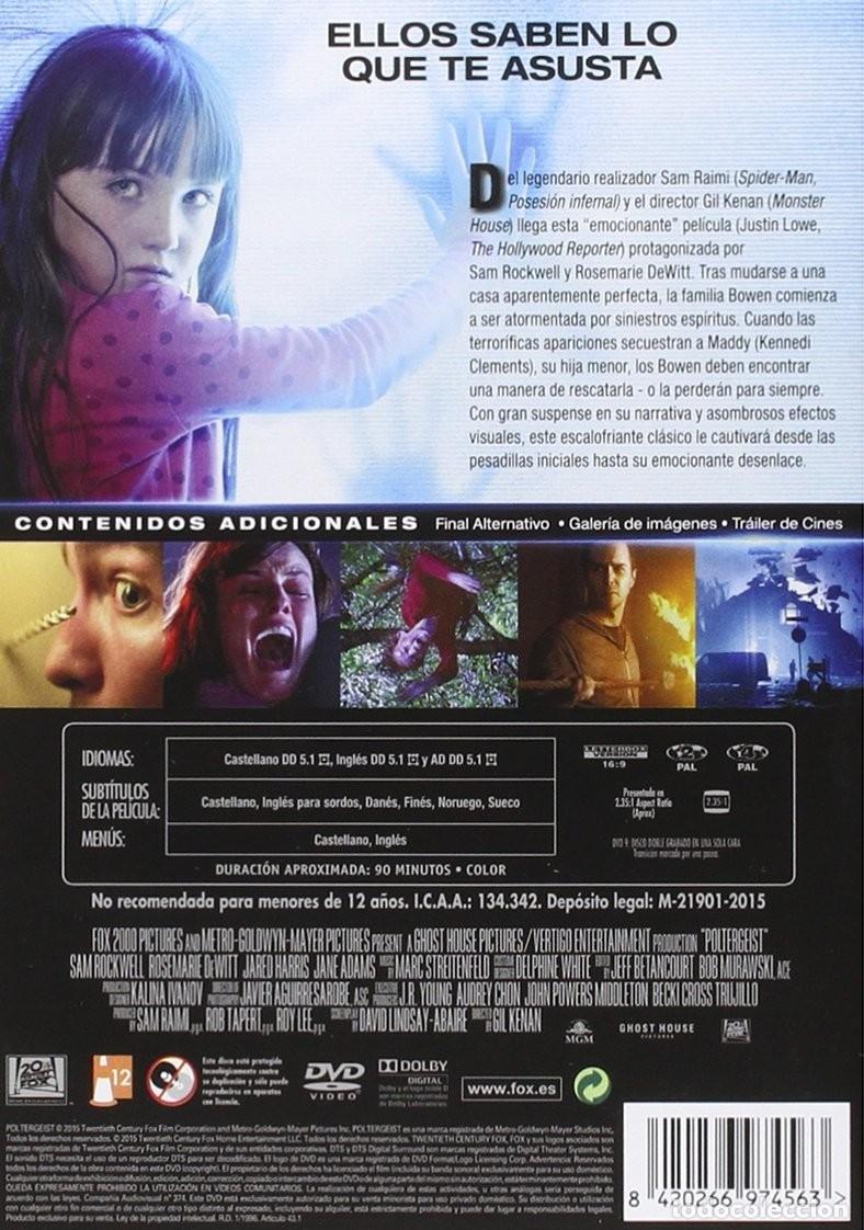 Cine: Poltergeist version extendida dvd nuevo precintado - Foto 2