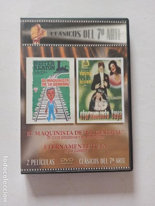 Cinema: DVD EL MAQUINISTA DE LA GENERAL / ETERNAMENTE TUYA - CLASICOS DEL 7&ordm; ARTE (M7)