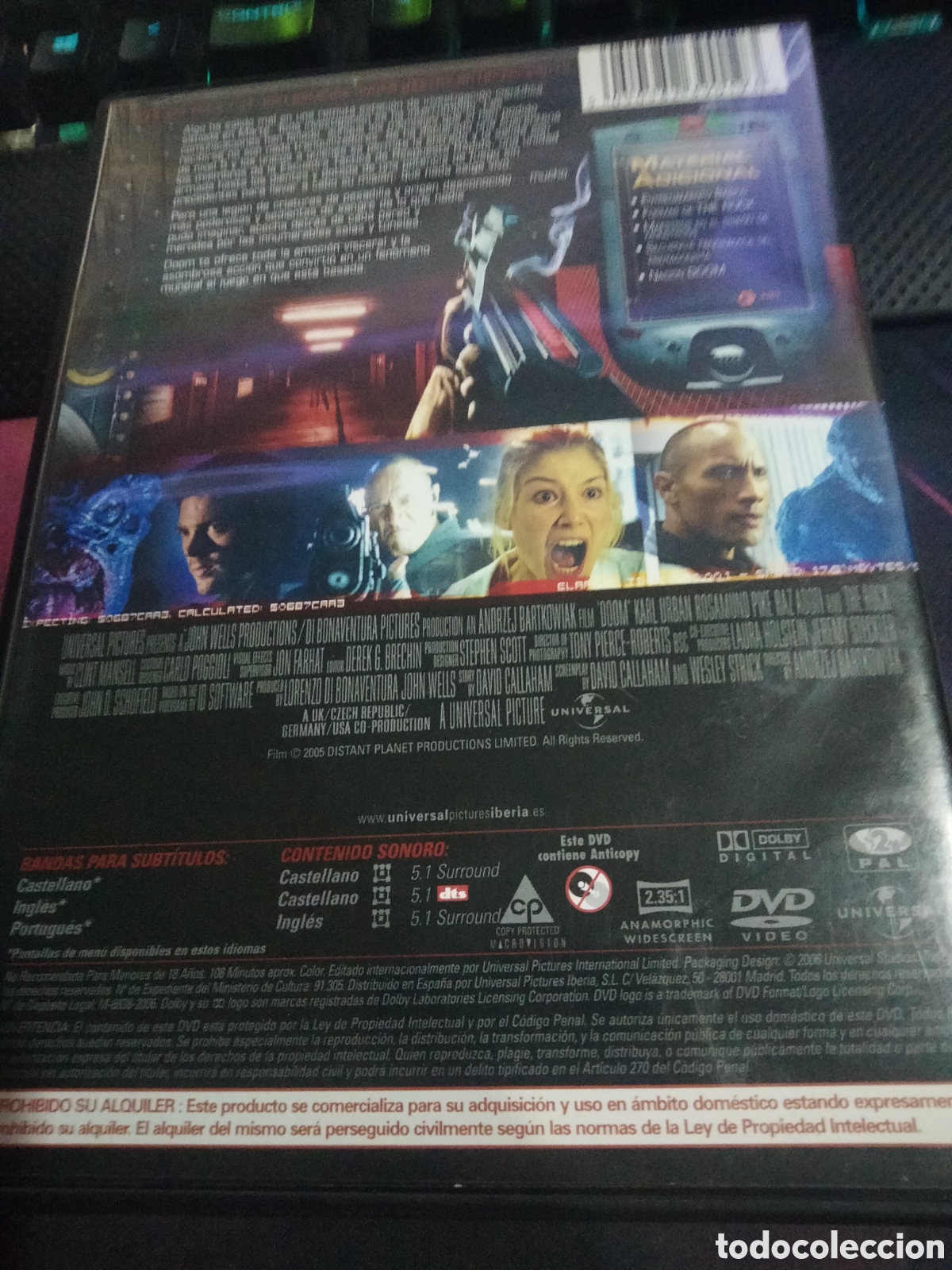 Cine: Doom dvd --------- 160 - Foto 2