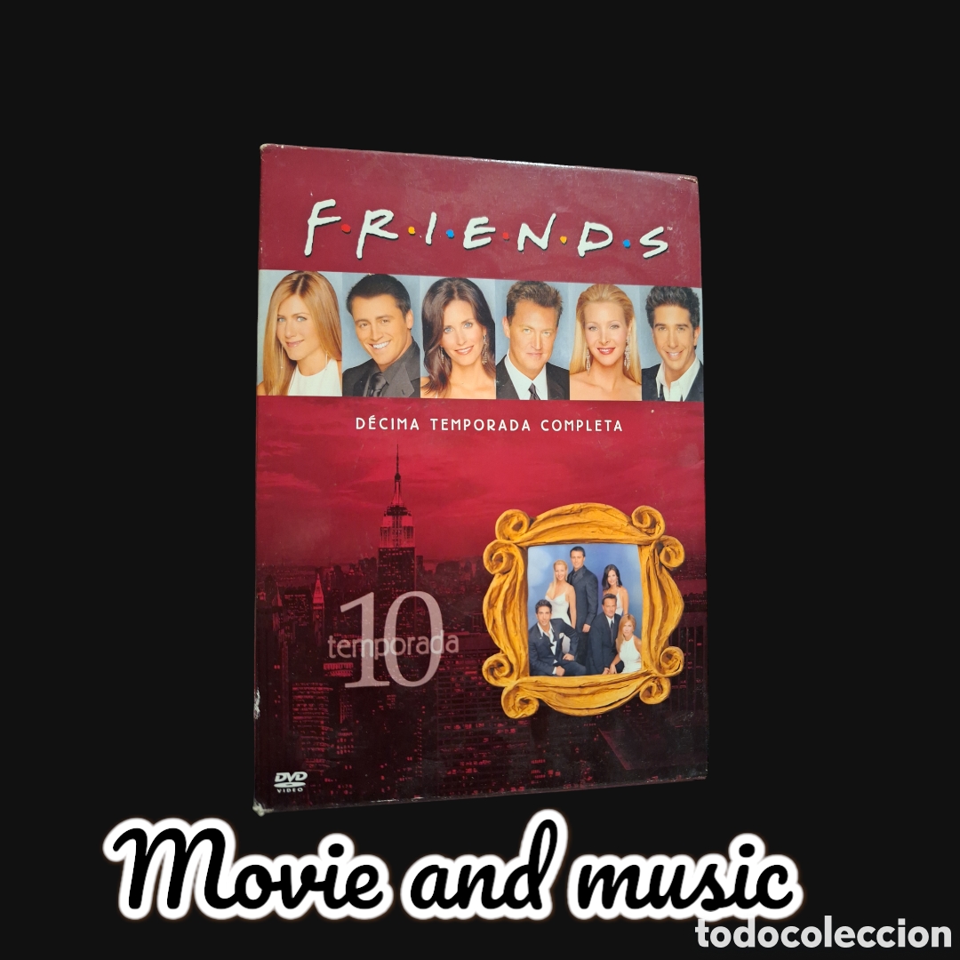 Cine: S424 friends temp.10 DVD SEGUNDAMANO
