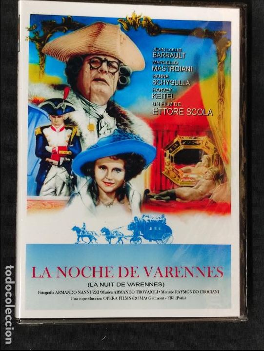 Cine: DVD PRECINTADO - LA NOCHE DE VARENNES - MARCELLO MASTROIANI - HANNA SCHYGULLA -