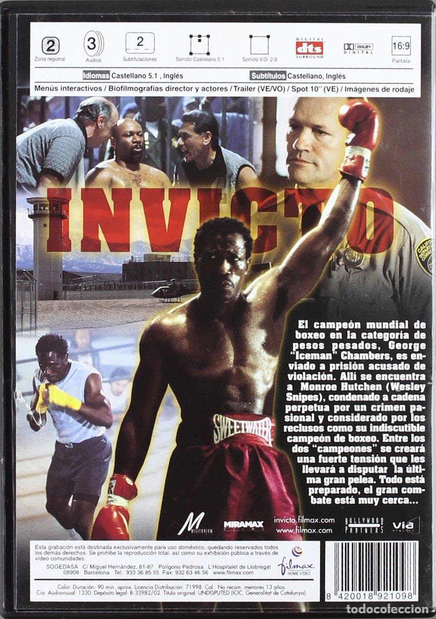 Cine: INVICTO DVD - NUEVO - Foto 2