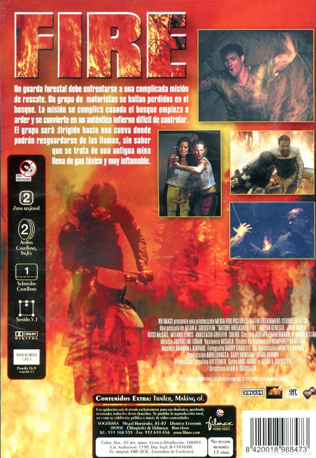 Cine: FIRE DVD - NUEVO - Foto 2
