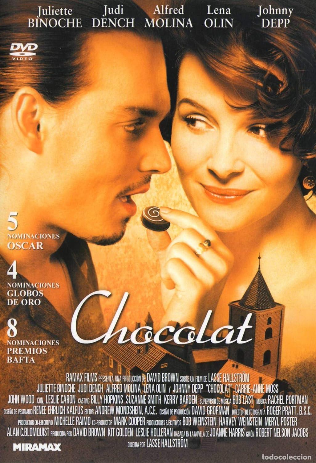 Cine: CHOCOLAT DVD - NUEVO - Foto 1