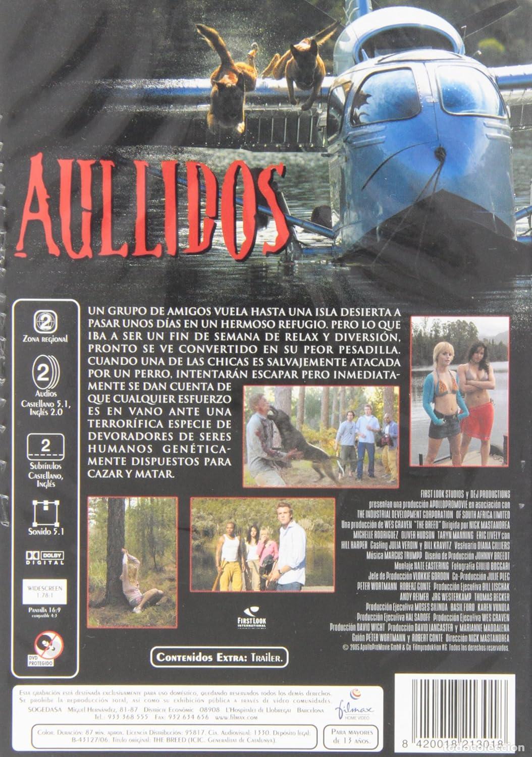Cine: AULLIDOS DVD - NUEVO - Foto 2