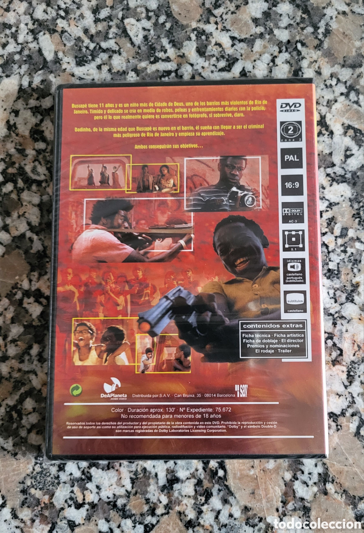 Cine: Ciudad de Dios/DVD Precintado - Foto 2