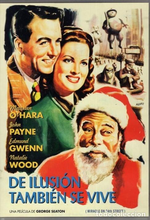 Cine: DE ILUSION TAMBIEN SE VIDE DVD- LA NI&Ntilde;A QUE NO CREIA EN SANTA CLAUS RECIBE UNA LECCION DE AMOR.