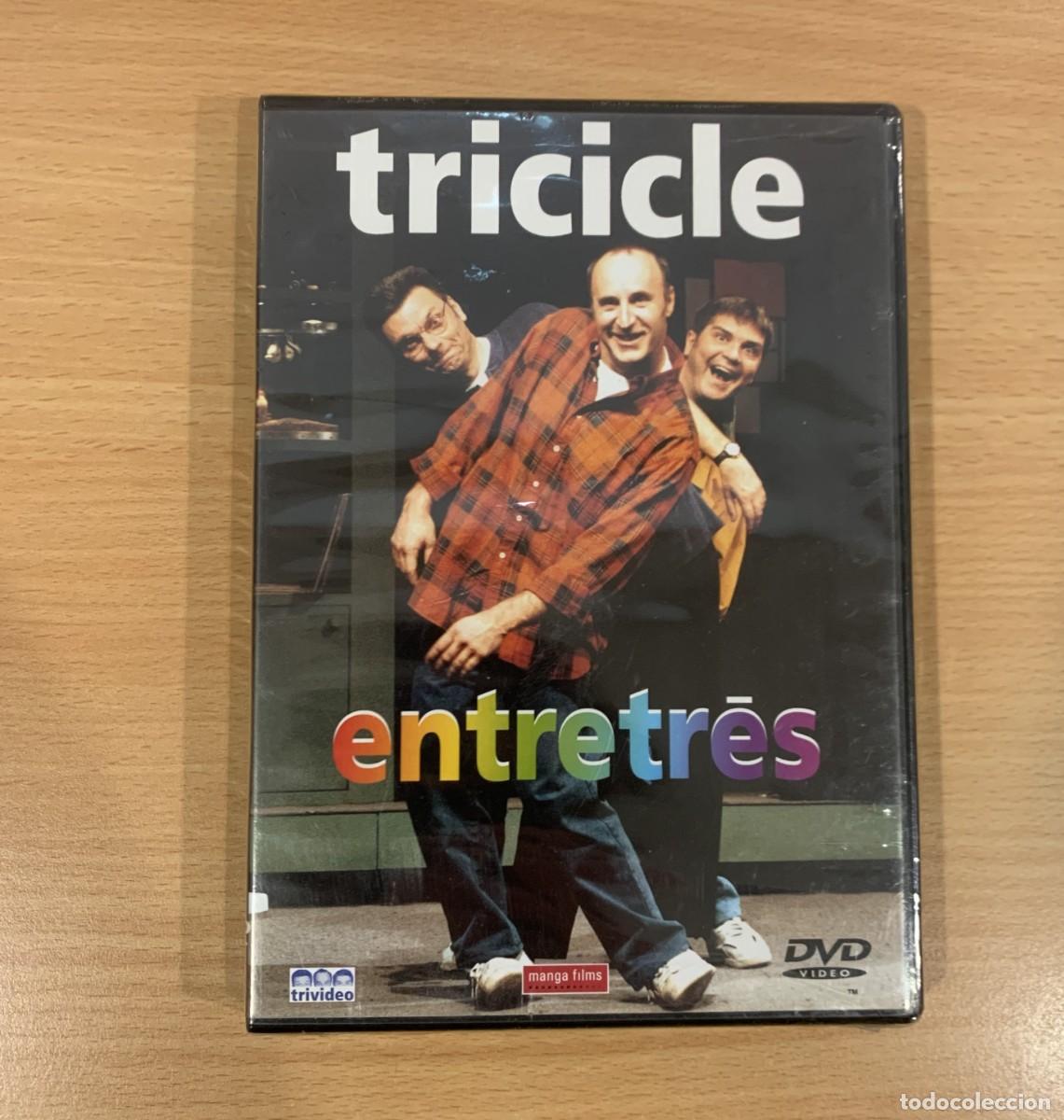 Cine: DVD CINE COMEDIA TEATRAL DE EL TRICICLE - ENTRETR&Eacute;S (1999). PRECINTADO