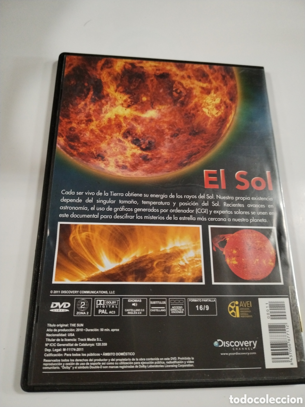 Cine: El sol. Discovery Channel. DVD - Foto 2