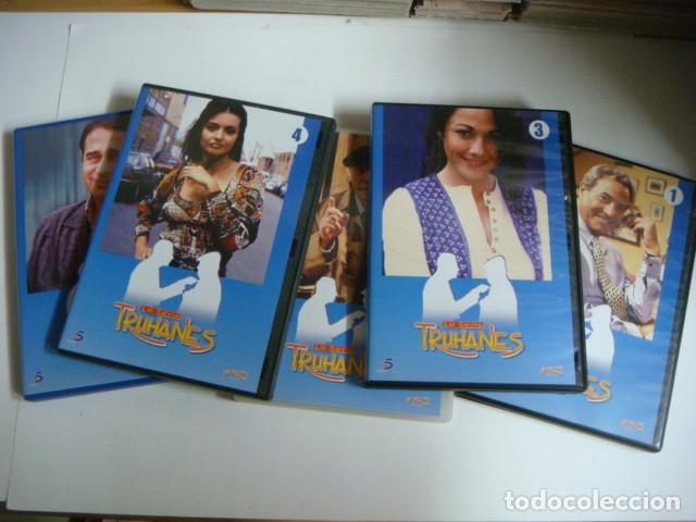 Kino: D.V.D. SERIE DE TRUHANES CON 5 D.V.D-(G)