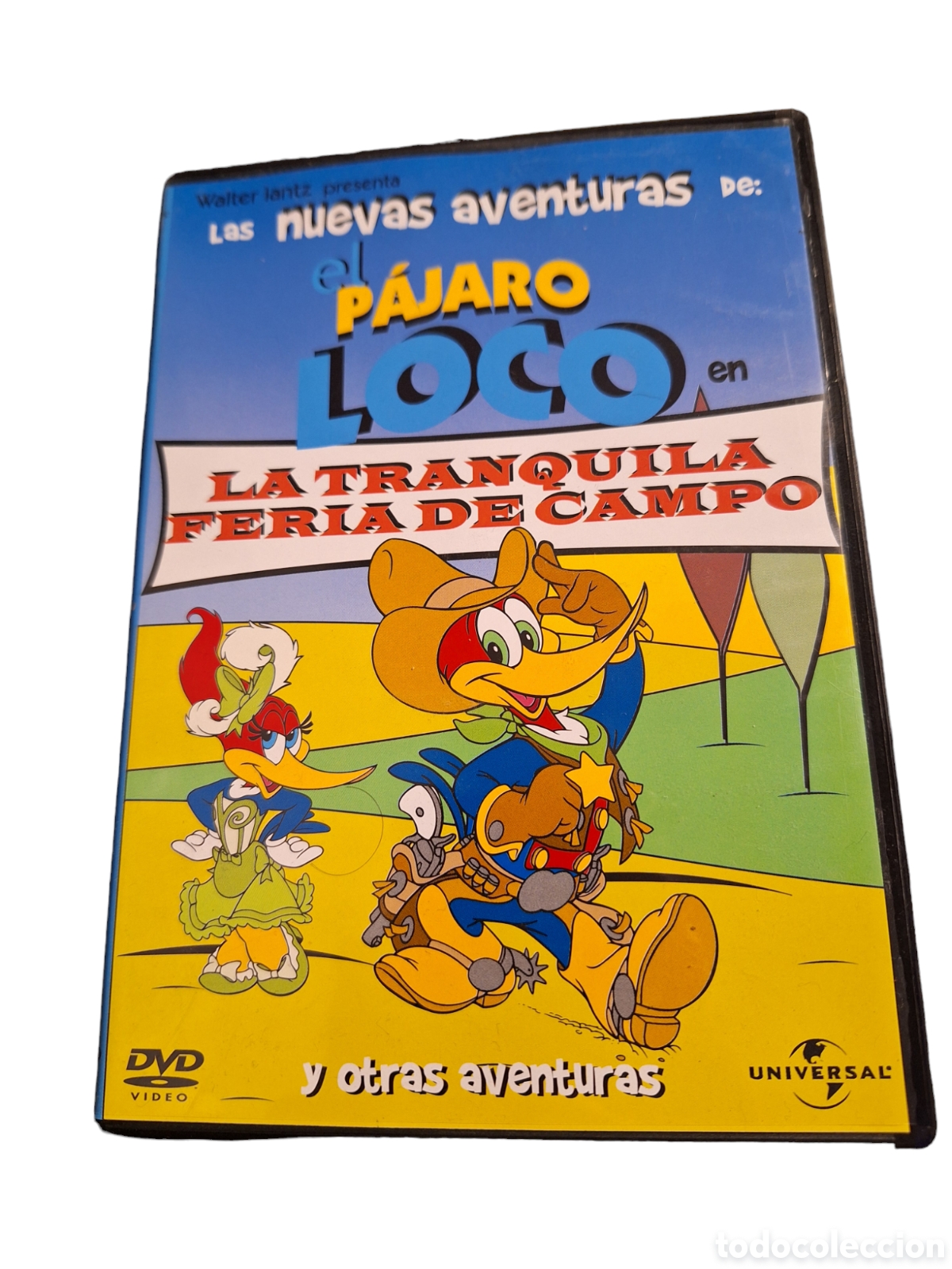 Kino: CND64 las nuevas aventuras de el pajaro loco en la tranquila feria de campo DVD COMO NUEVO