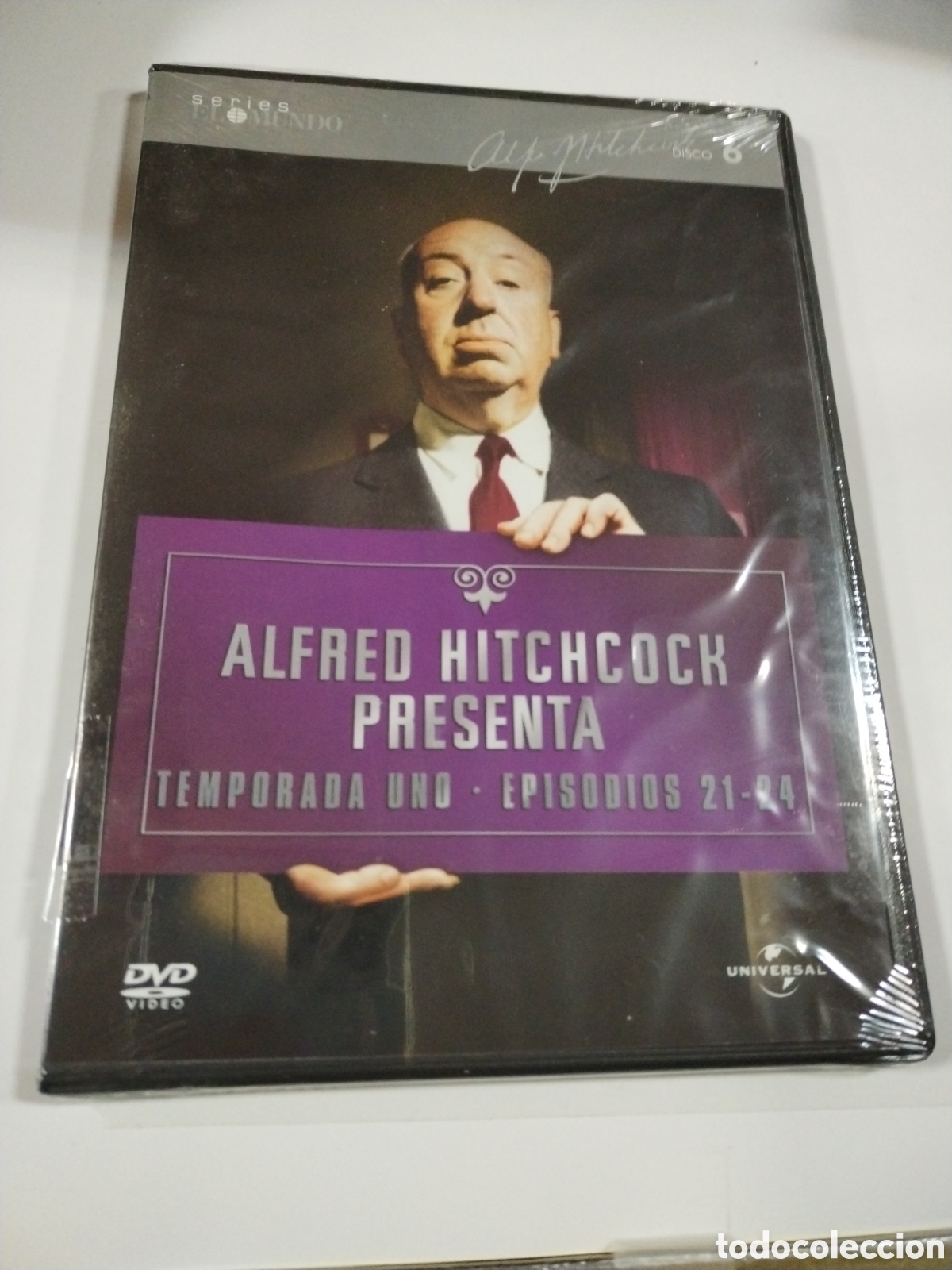 Cine: ALFRED HITCHCOCK PRESENTA, TEMPORADA UNO Episodios 21-24 DVD Precintado