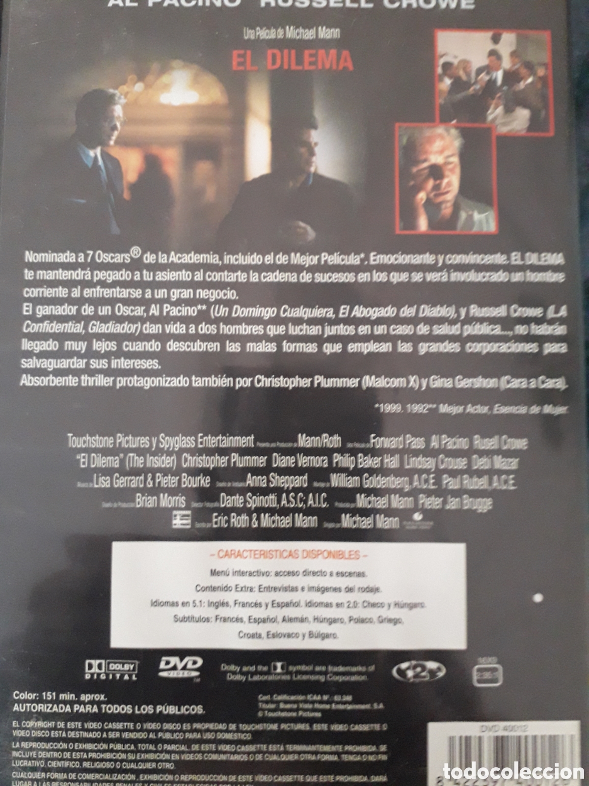 Cine: DVD EL DILEMA - Foto 2