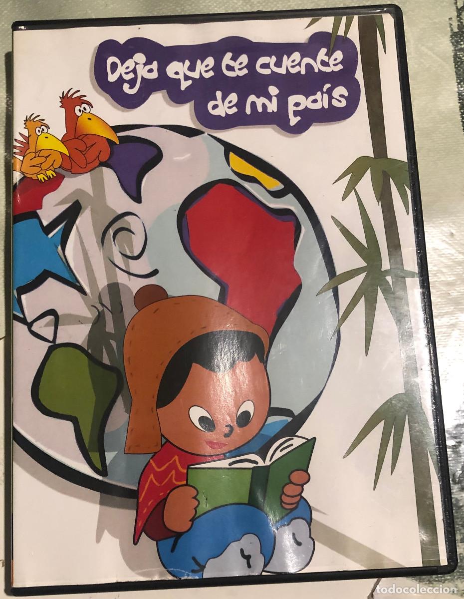 Cinema: 'Deja que te cuente de mi pa&iacute;s'. Animaci&oacute;n, cuentos infantiles. DVD original. Buen estado.