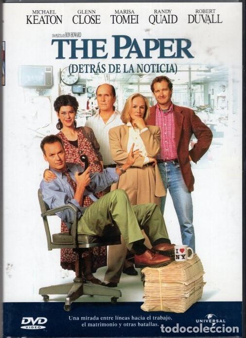 Cine: THE PAPER DVD- EL DILEMA DE UN JOVEN REPORTERO: MAS DINERO...PERO MENOS LIBERTAD Y CREATIVIDAD