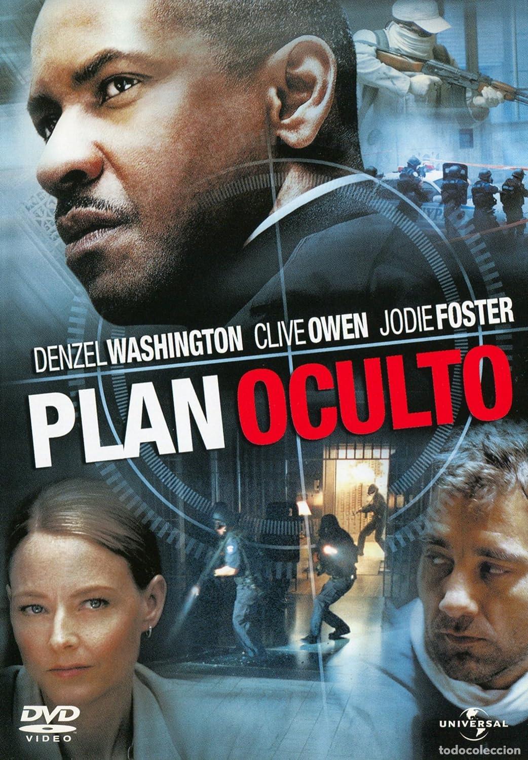 Cinema: PLAN OCULTO DVD - NUEVO