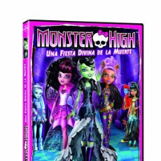 Cine: MONSTER HIGH UNA FIESTA DIVINA DE LA MUERTE DVD