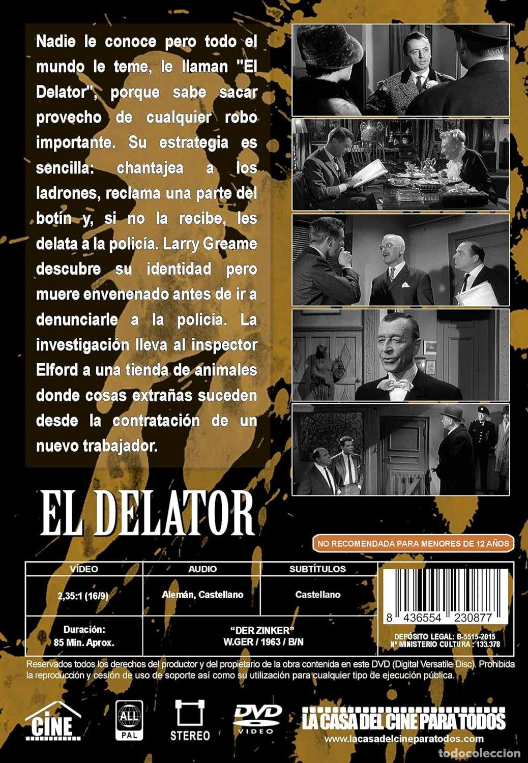 Cine: EL DELATOR DVD - Foto 2