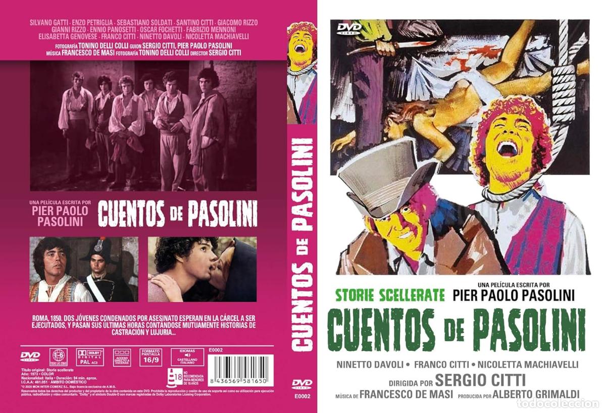 Cine: CUENTOS DE PASOLINI DVD - Foto 2
