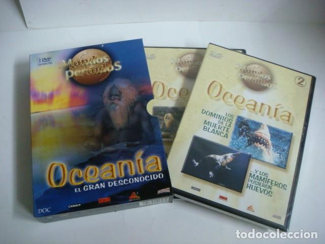 Cine: D.V.D DE MUNDOS PERDIDOS OCEANIA EL GRAN DESCONOCIDO 2 D.V.D -CAJ-N&ordm;-4