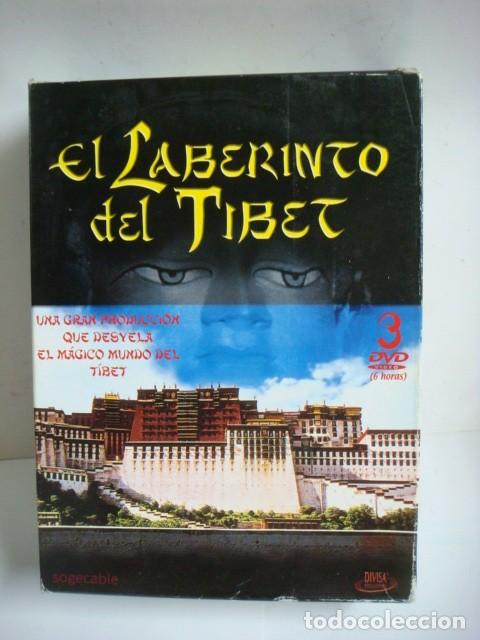 Cine: D.V.D DE EL LABERINTO DEL TIBET 3-D.V.D ES NUEVA CON SU PRECINTO-CAJ-N&ordm;-4