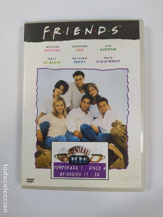 Cine: FRIENDS. CENTRAL PERK. TEMPORADA 1 DISCO 4 EPISODIOS 17-20. DVD. TDKV133