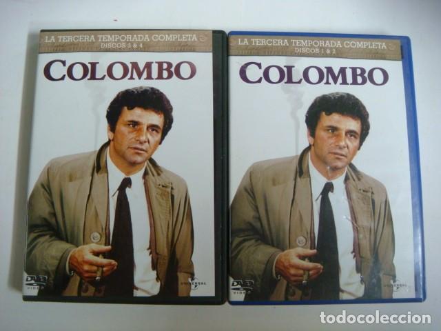 Cine: D.V.D. DE COLOMBO TERCERA TEMPORADA COMPLETA EPISODIO 1-2-3-4-(&)