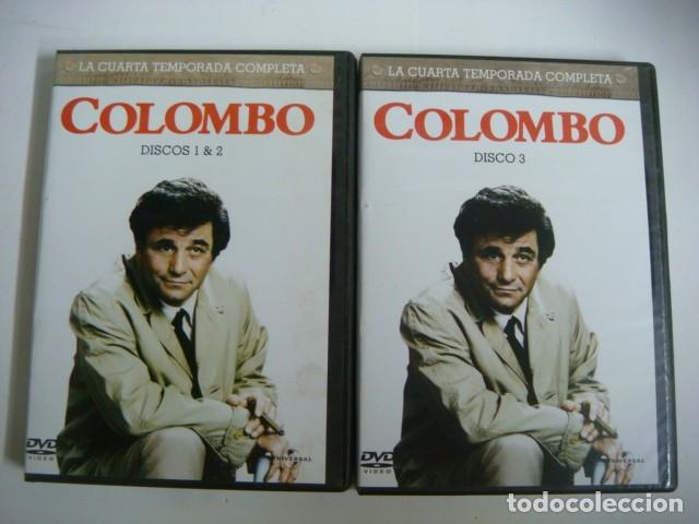 Cine: D.V.D. DE COLOMBO LA CUARTA TEMPORADA COMPLETA EPISODIO 1-2-3(&)