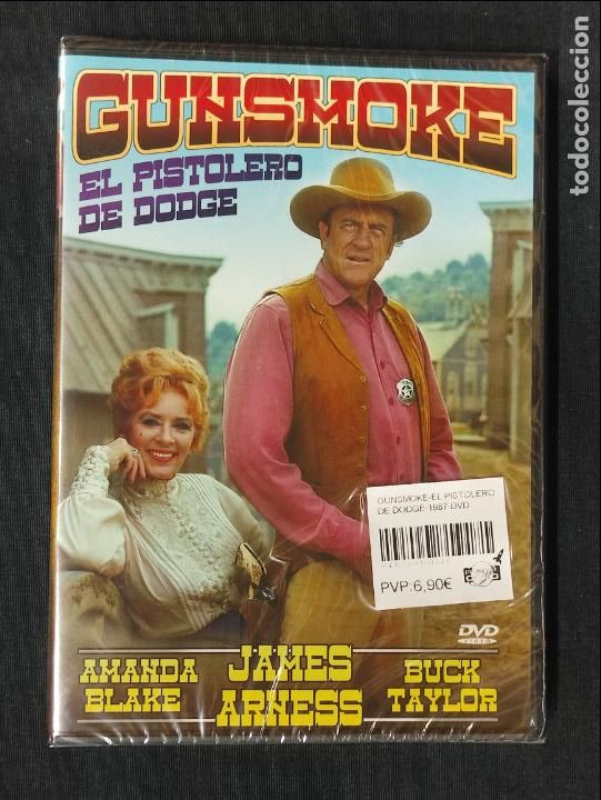 Cinema: DVD PRECINTADO - GUNSMOKE - EL PISTOLERO DE DODGE - AMANDA BLAKE - JAMES ARNESS -