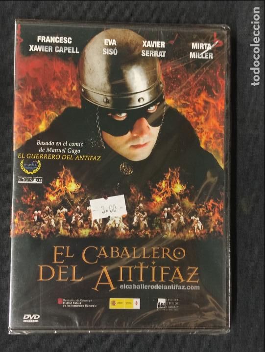 Cinema: DVD PRECINTADO - EL CABALLERO DEL ANTIFAZ - FRANCESC XAVIER CAPELL - EVA SISO - MIRTA MILLER -