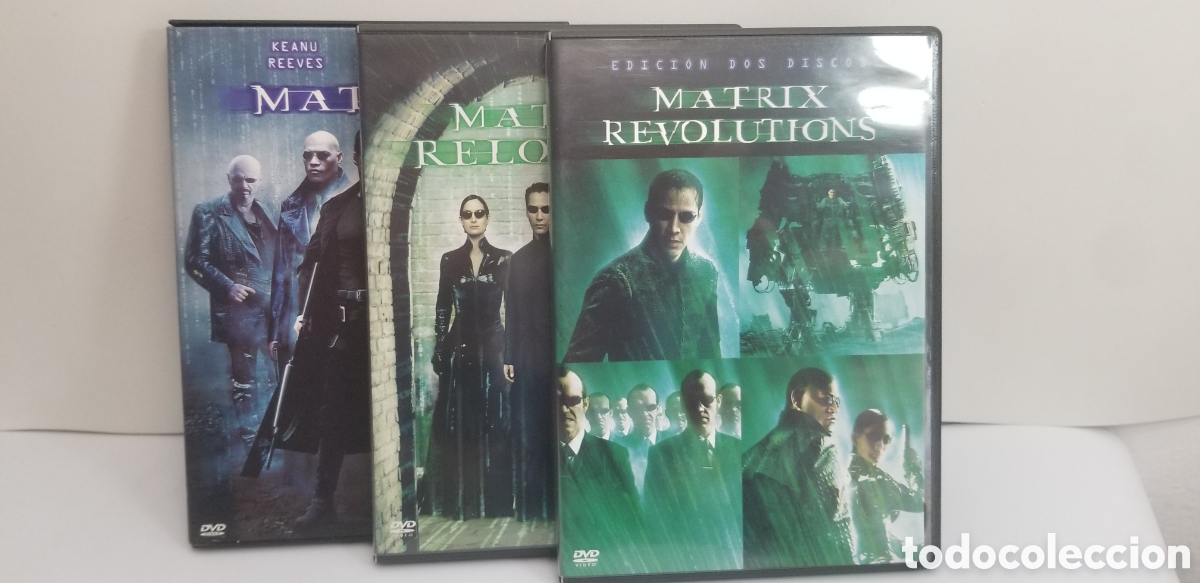 Cine: MATRIX TRILOGIA DVD - Foto 1