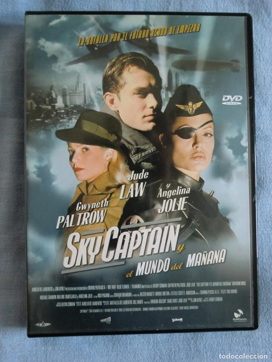 Cin&eacute;ma: DVD SKY CAPTAIN Y EL MUNDO DEL MA&Ntilde;ANA (2004) de Kerry Conran. Con Jude Law y Angelina Jolie