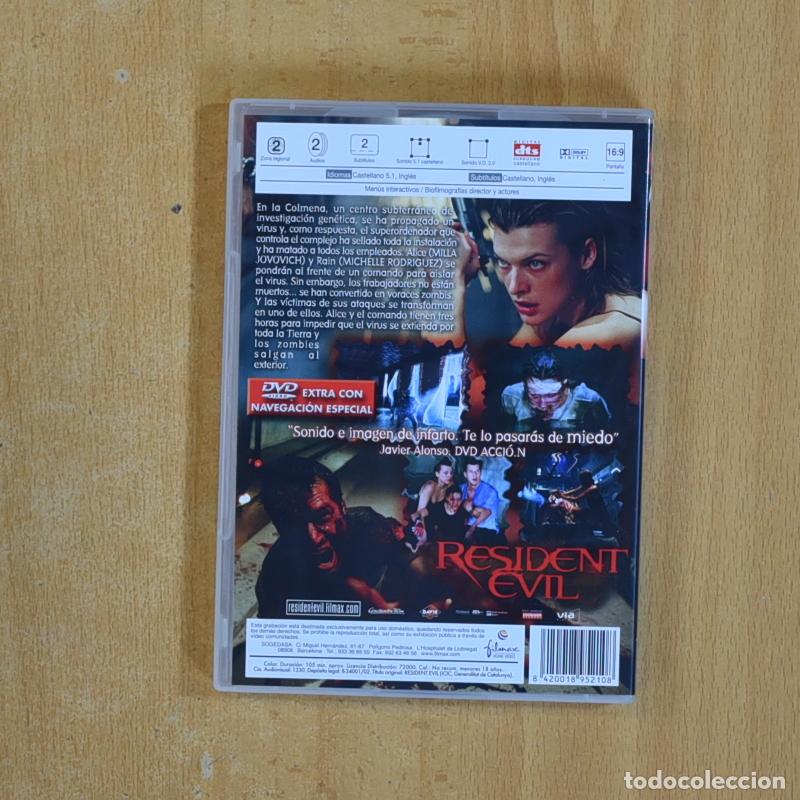 Cine: RESIDENT EVIL - DVD - Foto 2