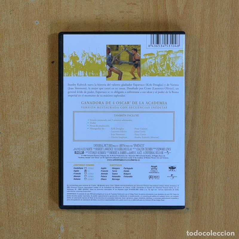 Cine: ESPARTACO - DVD - Foto 2