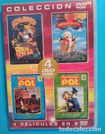 Cinema: PACK MARCO ANTONIO + NAPOLEON + POSTMAN PAT 1 + POSTMAN PAT 2 - 4 DVD - NUEVO