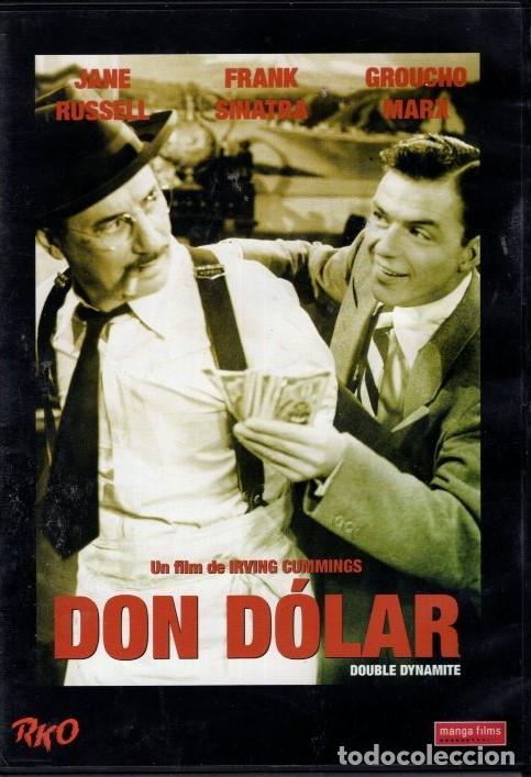 Cine: DON DOLAR DVD (F. SINATRA +GROUXO MARX)...UNA COMEDIA DE MALENTENDIDOS Y MUCHAS RISAS