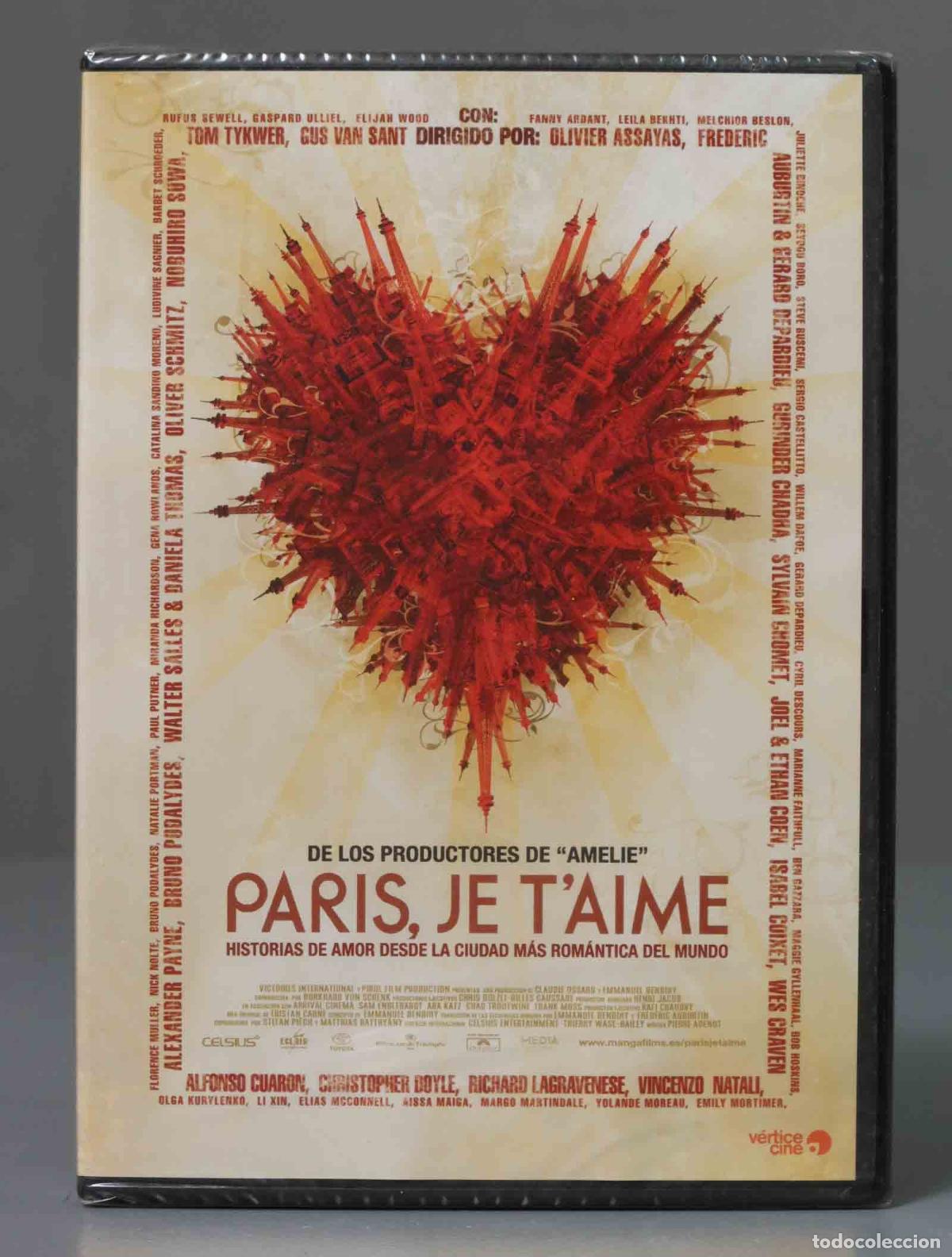 Cinema: DVD. PARIS, JE T&acute;AIMEP. RECINTADO