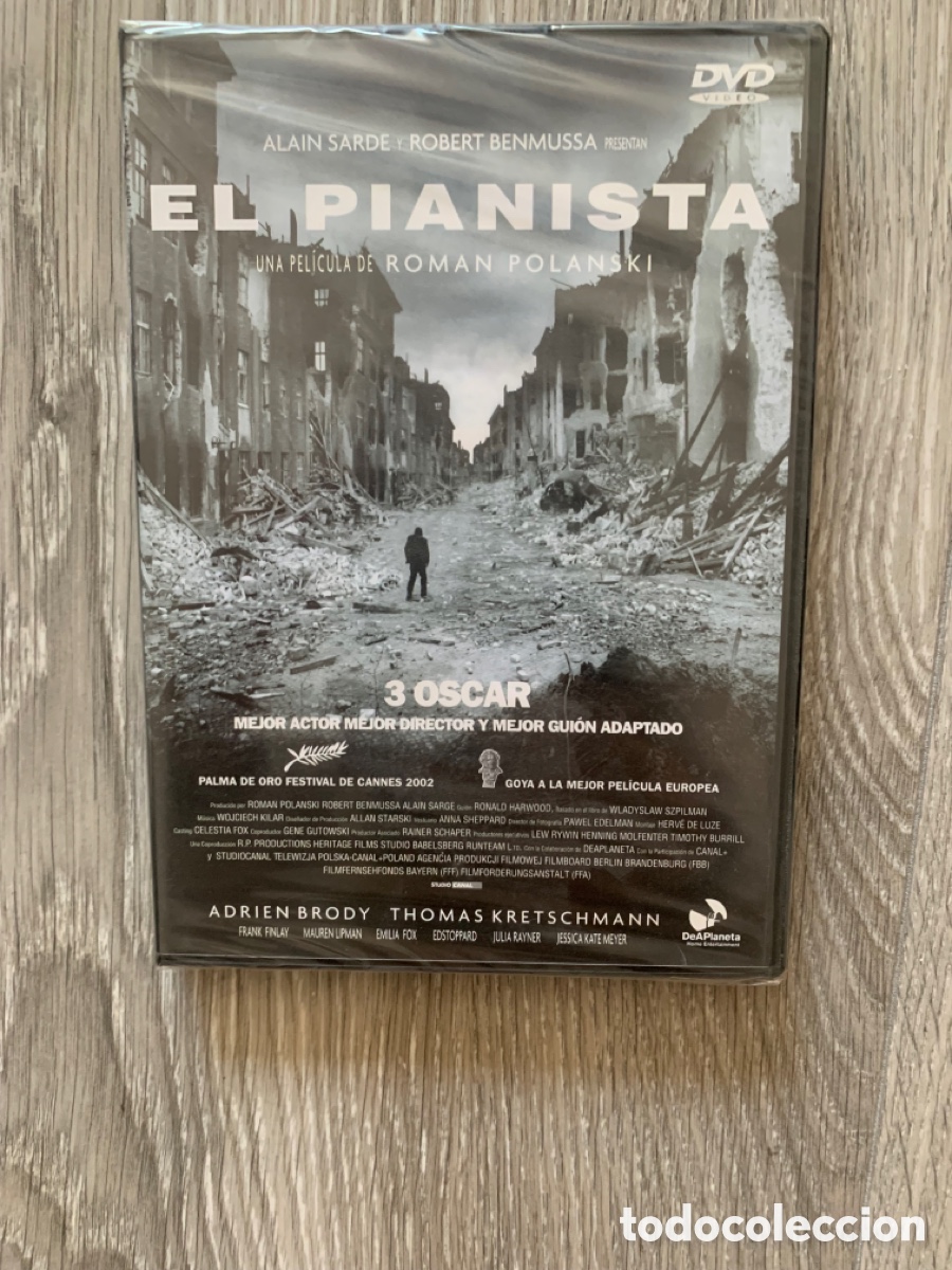 Kino: EL PIANISTA en DVD PELICULA MUY GALARDONADA